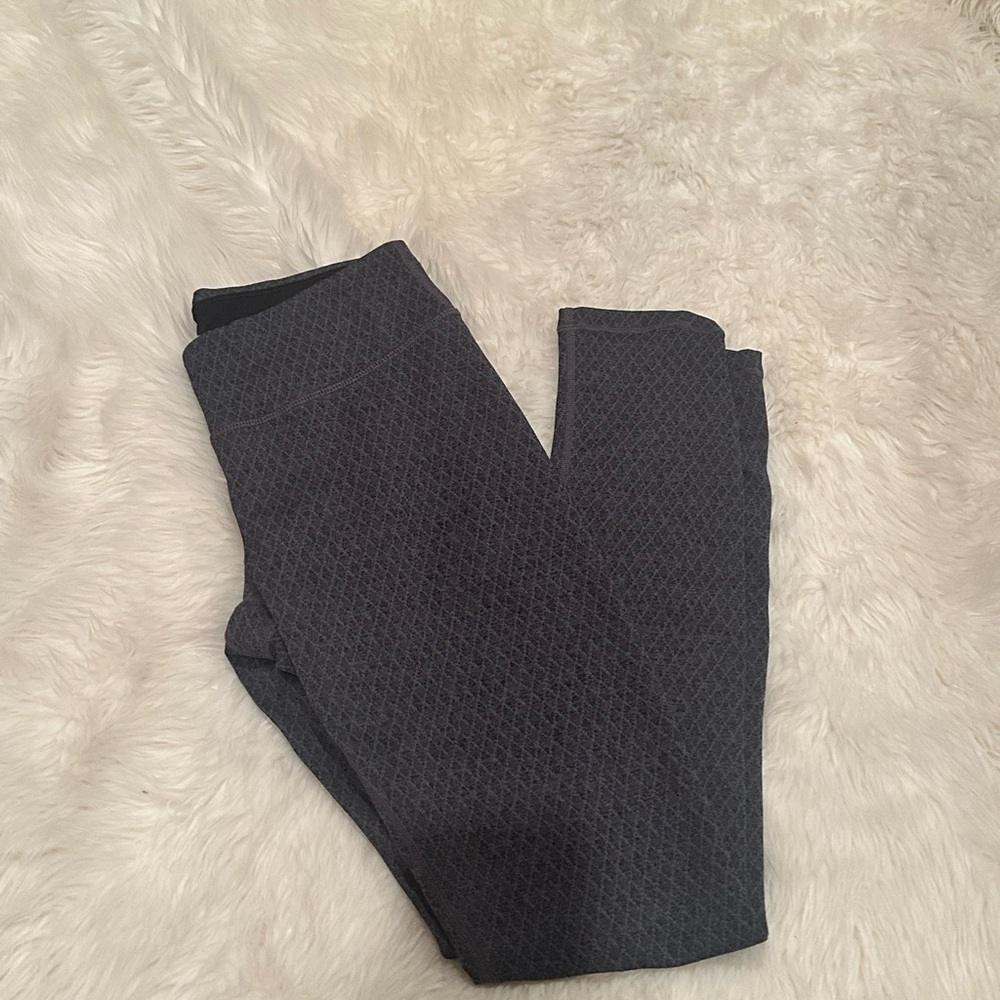Prana Charcoal Textured Leggings | Size S | Yoga / Activewear